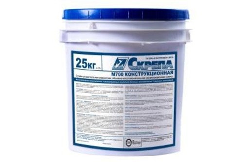 Скрепа М700 конструкционная (ведро 25 кг)