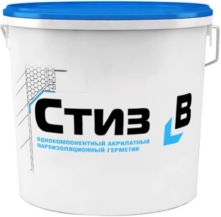 СТИЗ В - однокомпонентный акрилатный пароизоляционный герметик (ведро 7кг)